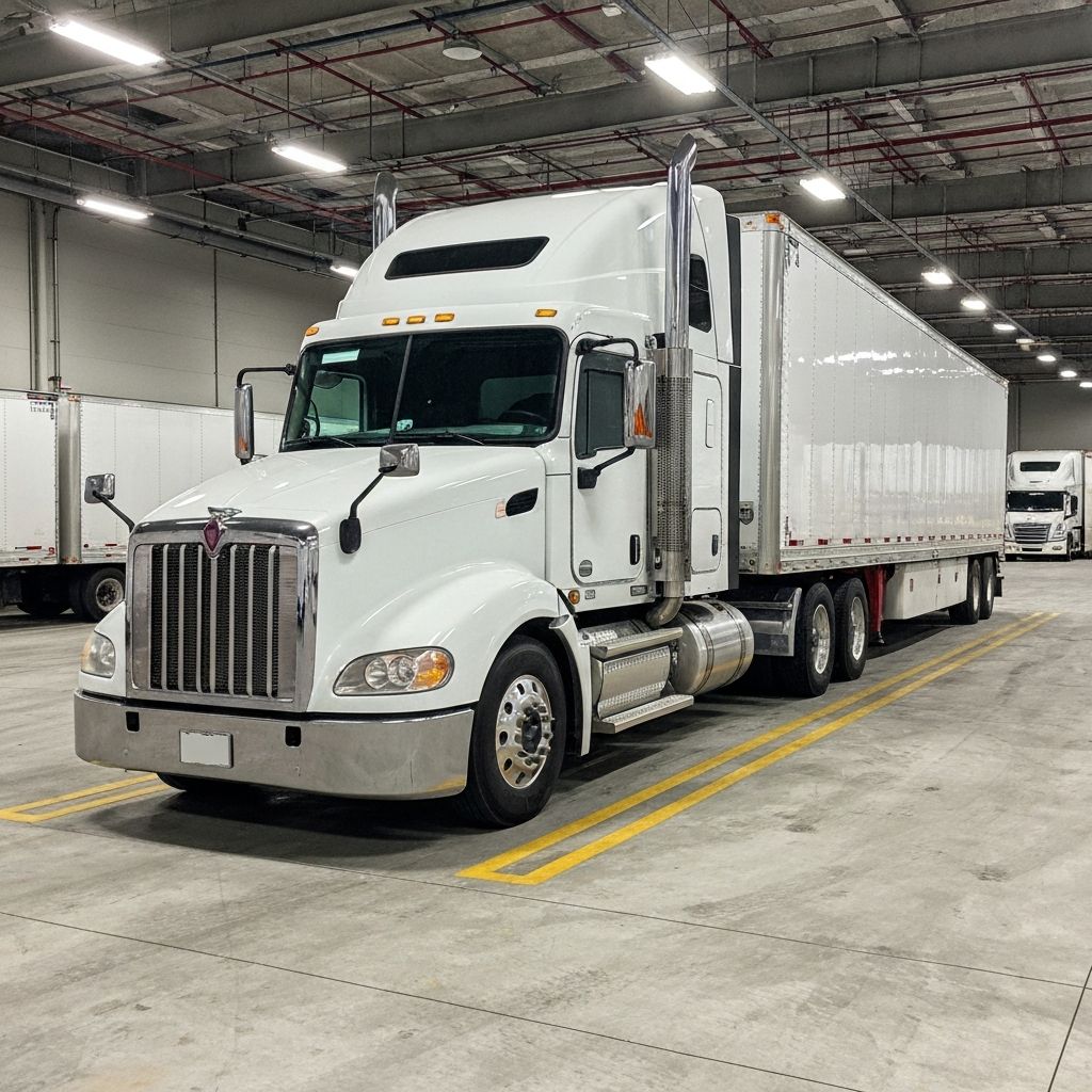 Linehaul truck